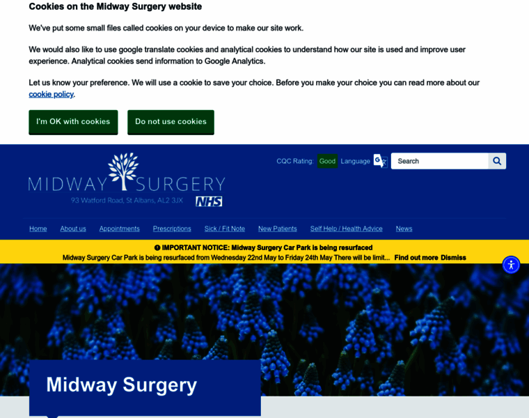 Midway-surgery.co.uk thumbnail