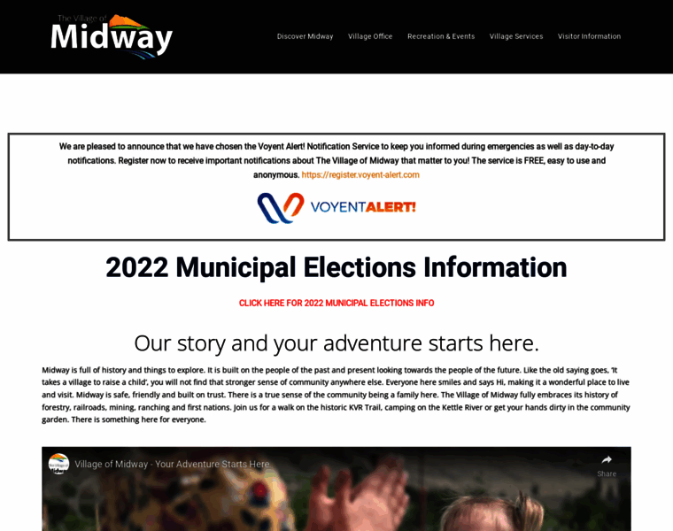 Midwaybc.ca thumbnail