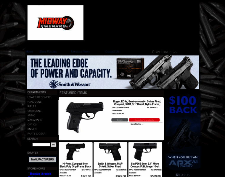Midwayfirearms.com thumbnail