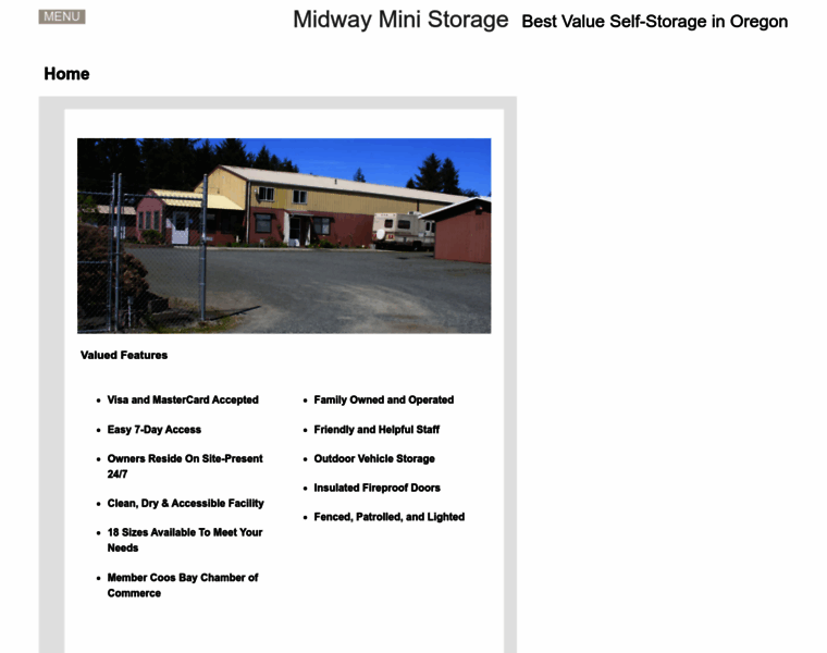 Midwayministorage.net thumbnail