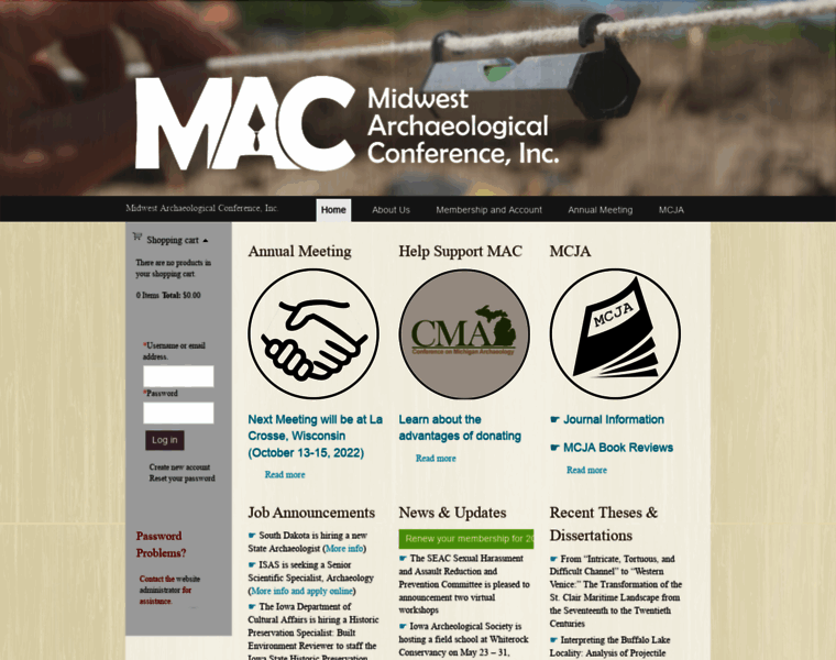 Midwestarchaeology.org thumbnail