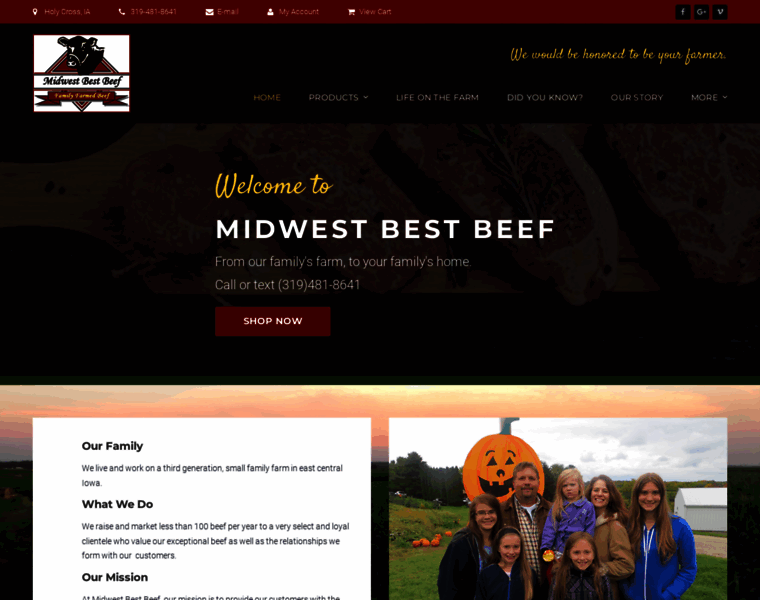 Midwestbestbeef.com thumbnail