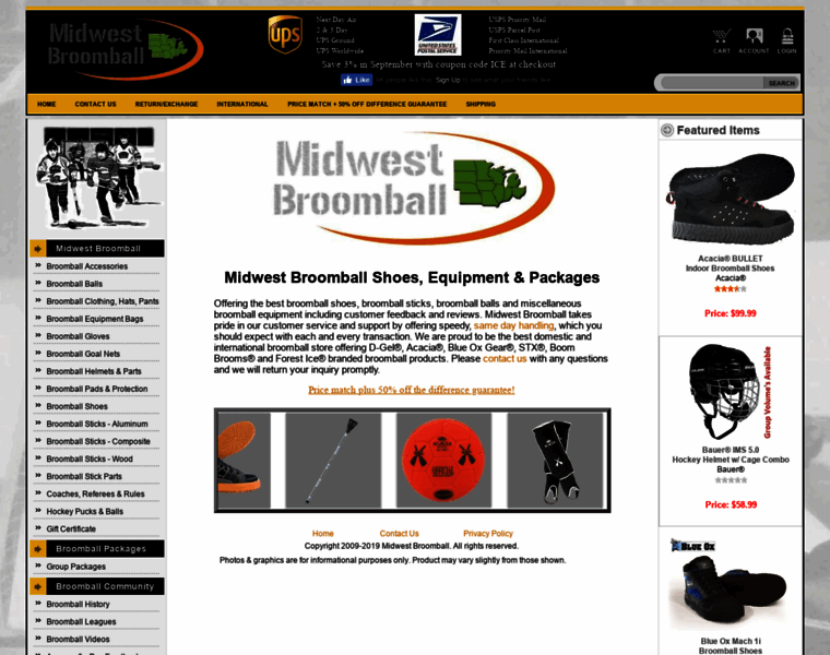 Midwestbroomball.com thumbnail