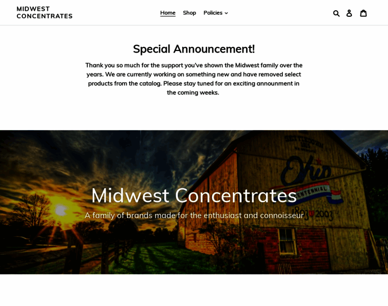Midwestconcentrates.com thumbnail