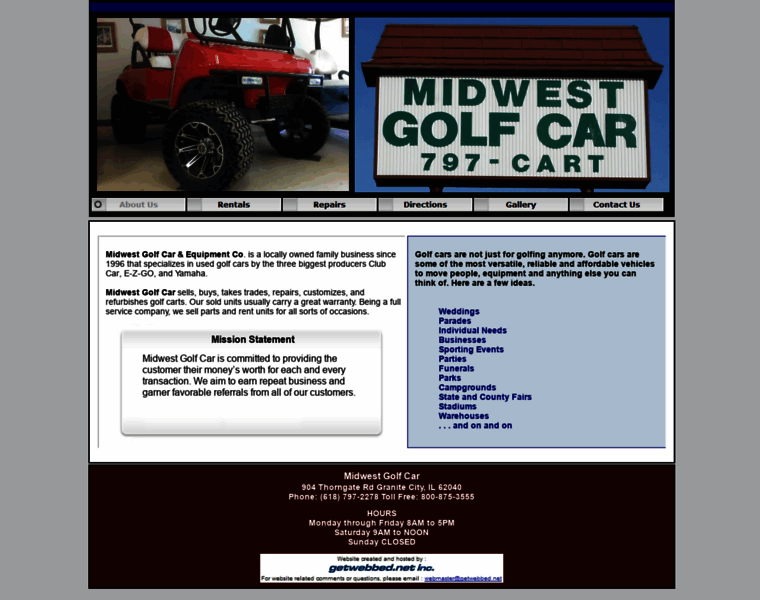 Midwestgolfcar.com thumbnail