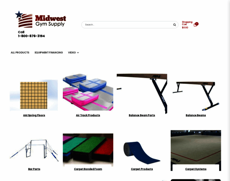 Midwestgymsupply.com thumbnail