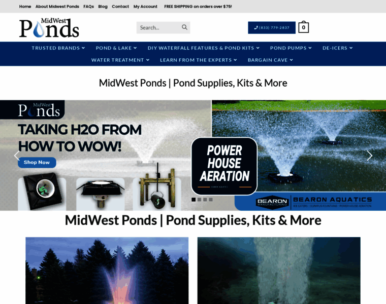 Midwestponds.com thumbnail