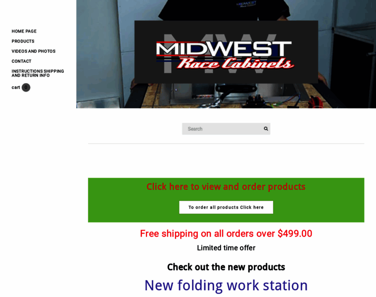 Midwestracecabinets.com thumbnail