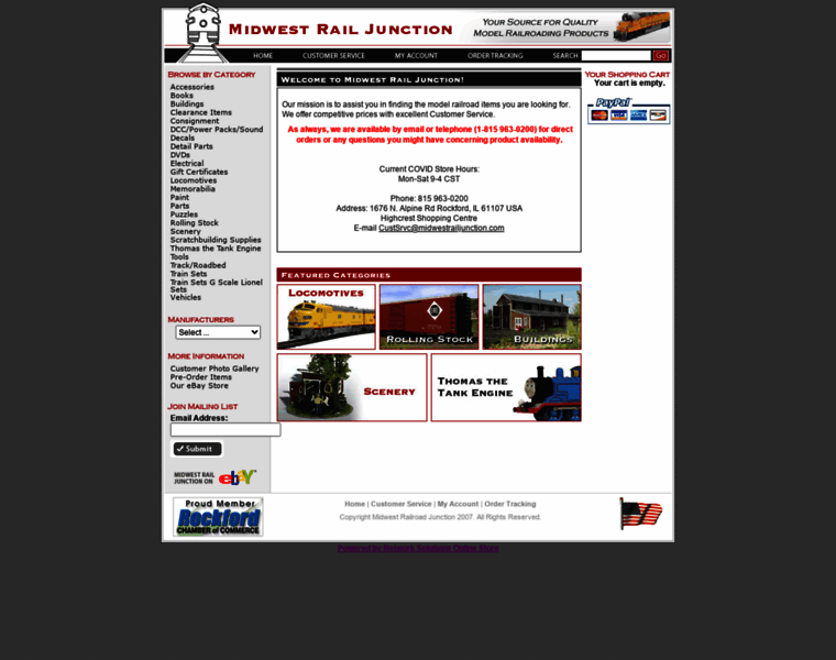 Midwestrailjunction.com thumbnail