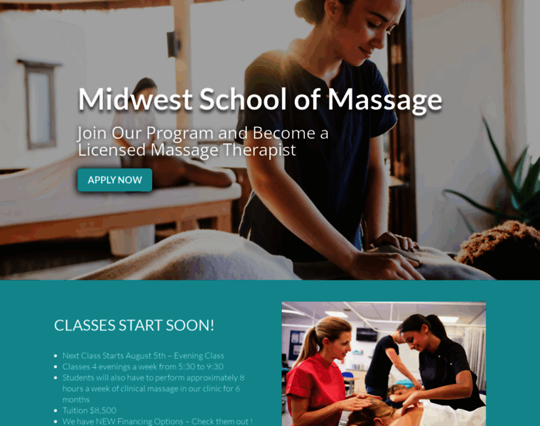 Midwestschoolofmassage.net thumbnail
