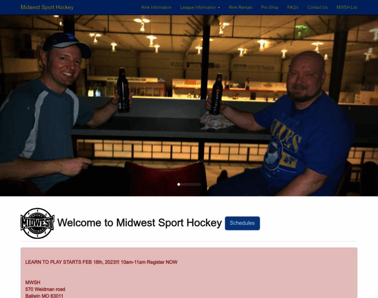 Midwestsporthockey.com thumbnail