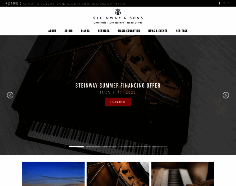 Midweststeinway.com thumbnail