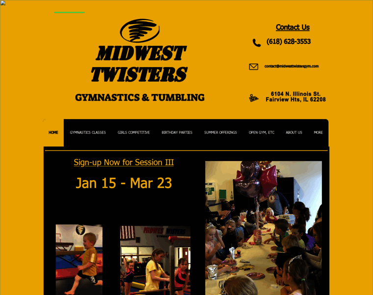 Midwesttwistersgym.com thumbnail
