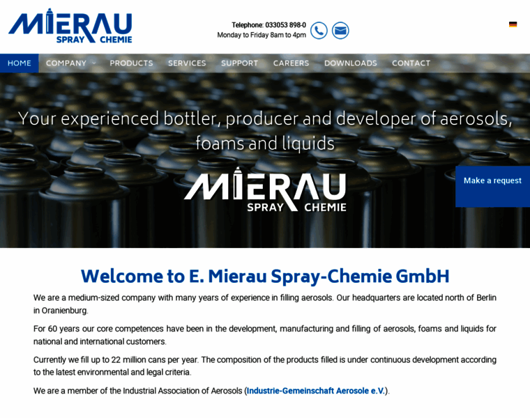 Mierau-spray-chemie.de thumbnail