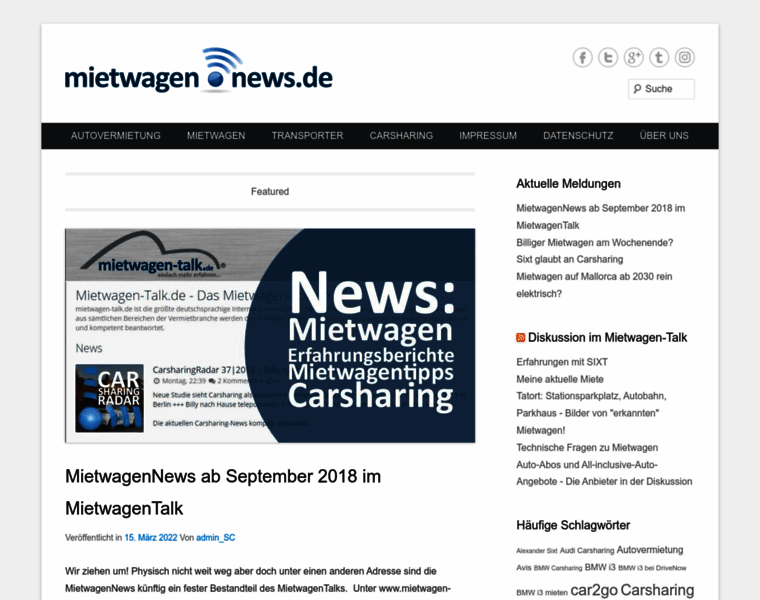 Mietwagen-news.de thumbnail
