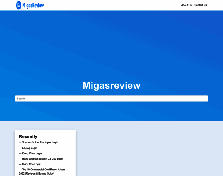 Migasreview.com thumbnail