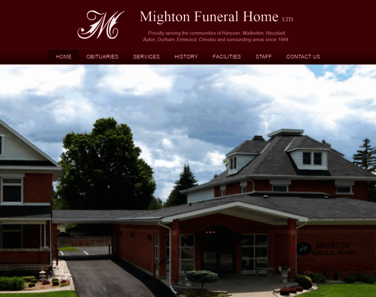 Mightonfuneralhome.ca thumbnail