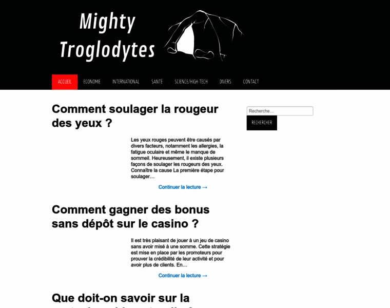 Mighty-troglodytes.com thumbnail