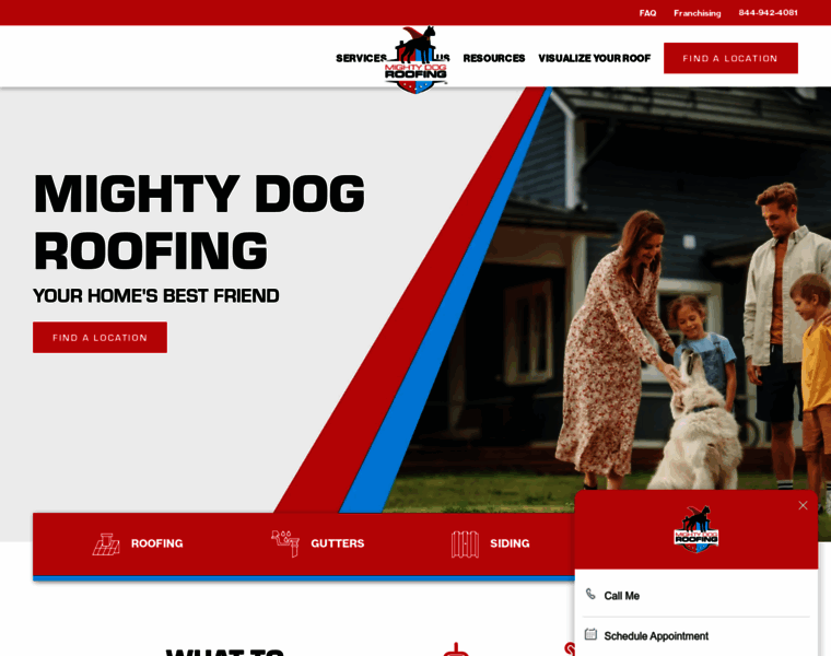 Mightydogroofing.com thumbnail
