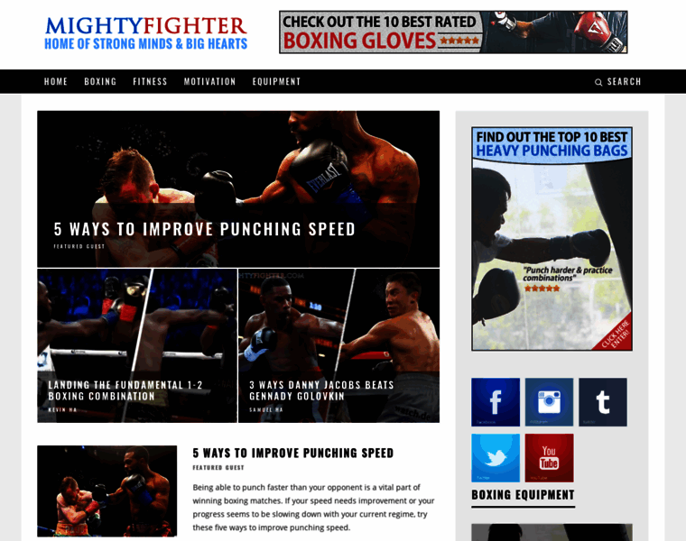 Mightyfighter.com thumbnail