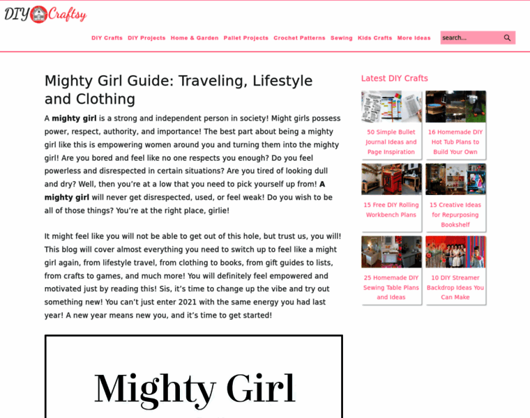 Mightygirl.net thumbnail
