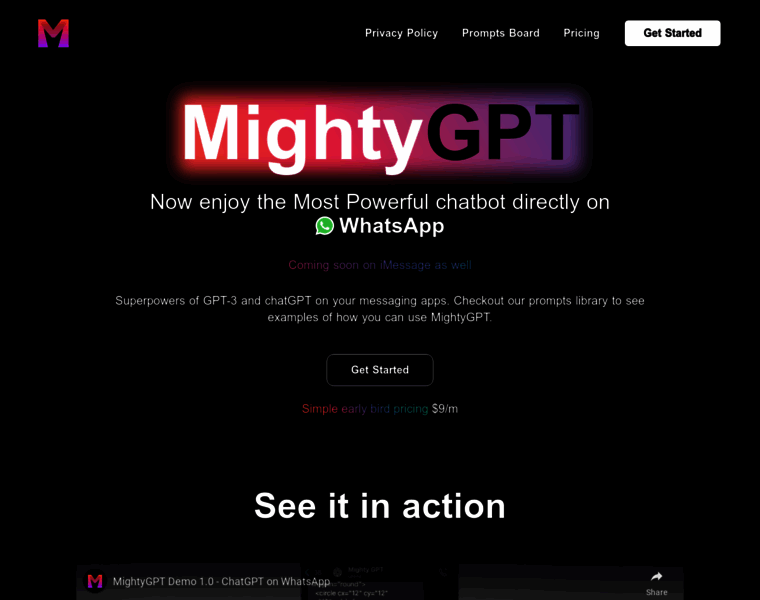 Mightygpt.com thumbnail