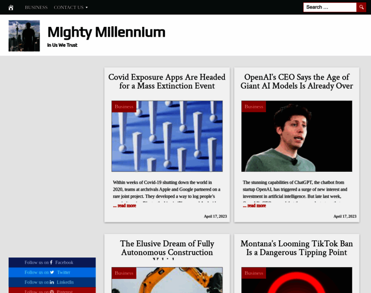 Mightymillennial.com thumbnail