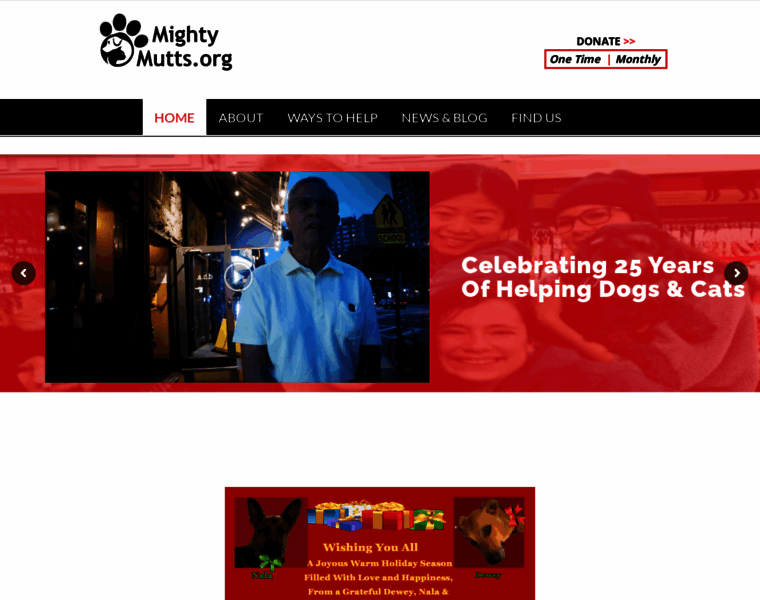 Mightymutts.org thumbnail