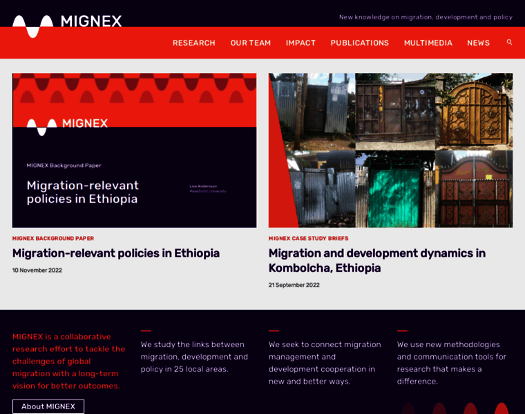 Mignex.org thumbnail