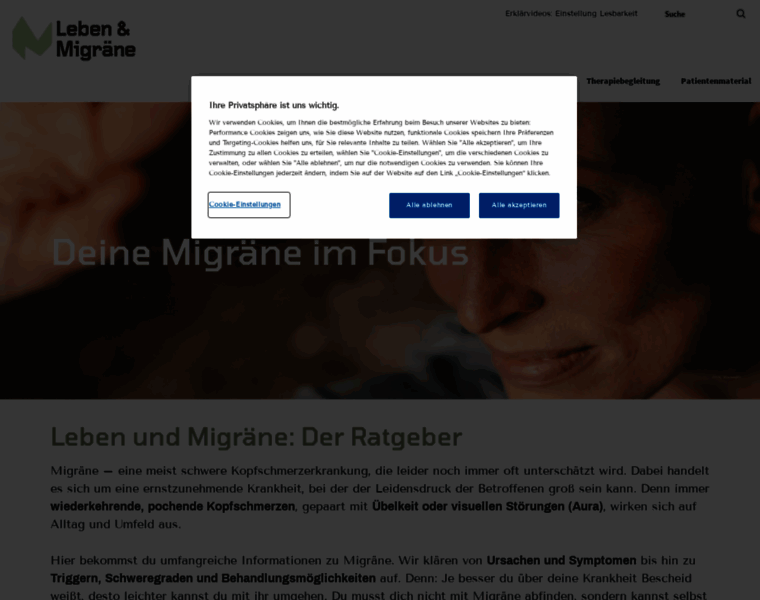 Migraene-wissen.de thumbnail