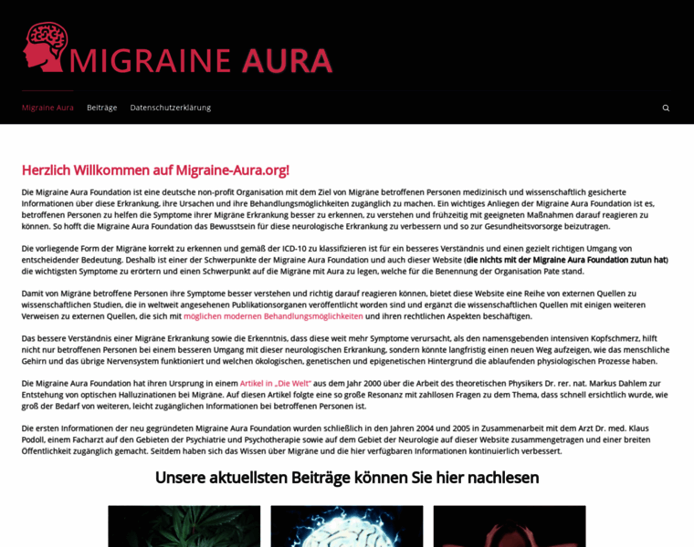 Migraine-aura.org thumbnail