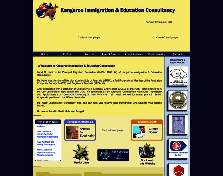 Migratedownunder.com thumbnail
