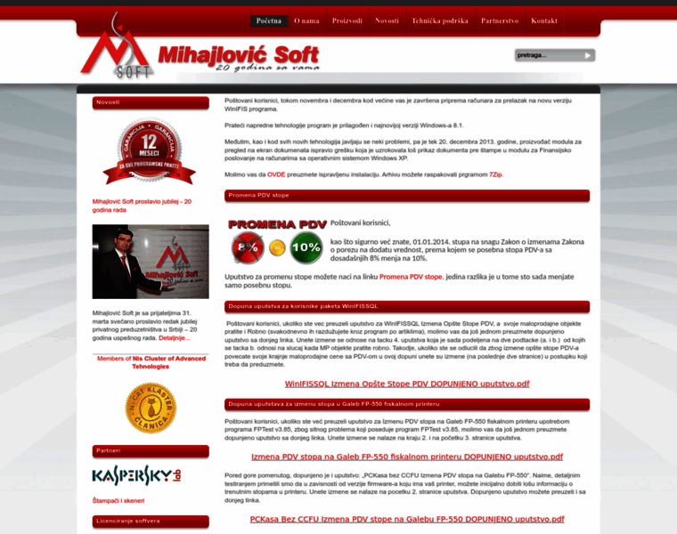 Mihajlovicsoft.rs thumbnail Mihajlovicsoft.rs thumbnail