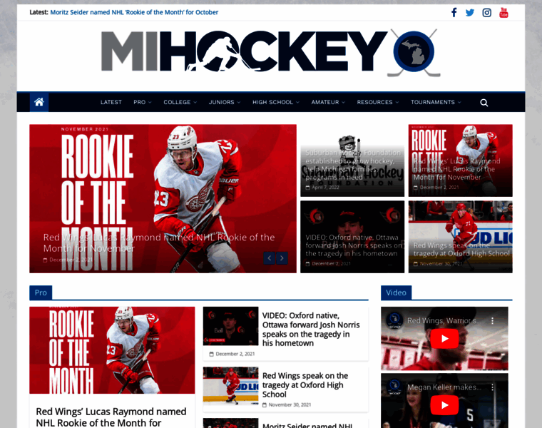 Mihockey.com thumbnail