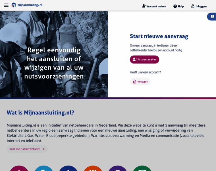 Mijnaansluiting.nl thumbnail