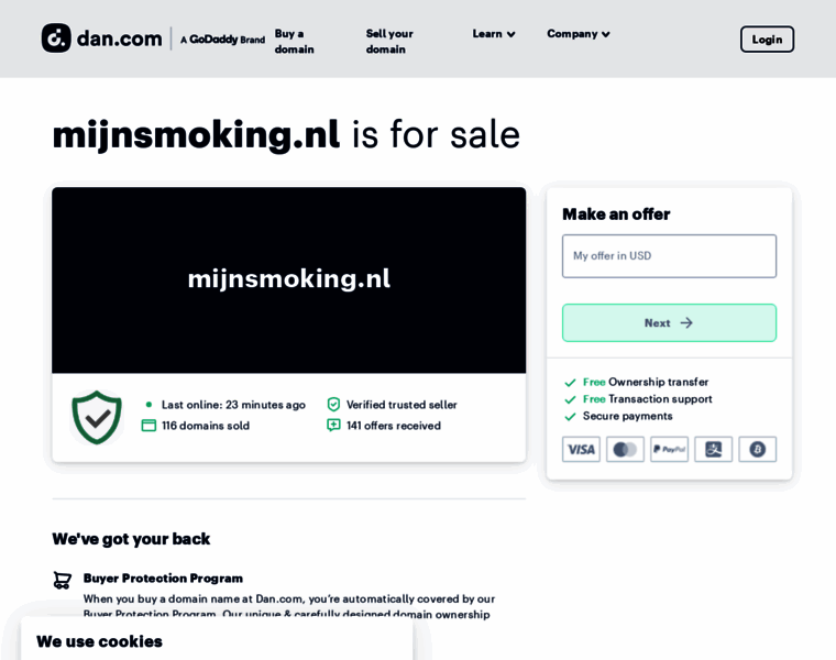 Mijnsmoking.nl thumbnail