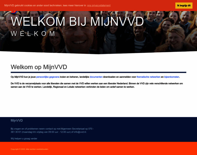 Mijnvvd.nl thumbnail