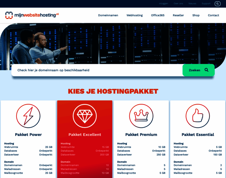 Mijnwebsitehosting.nl thumbnail