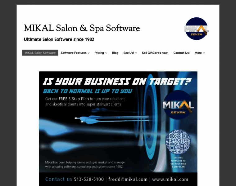 Mikal-salon-software.com thumbnail