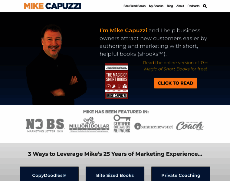 Mikecapuzzi.com thumbnail