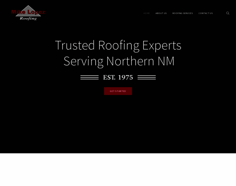 Mikelopezroofing.com thumbnail
