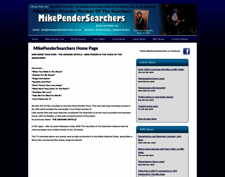 Mikependersearchers.co.uk thumbnail