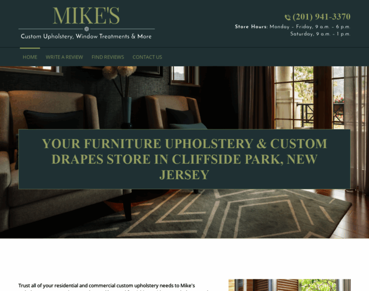 Mikes-upholstery.com thumbnail