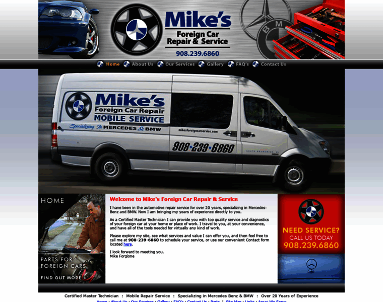 Mikesforeigncarservice.com thumbnail