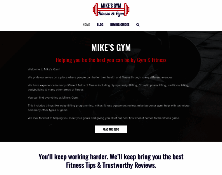 Mikesgym.org thumbnail