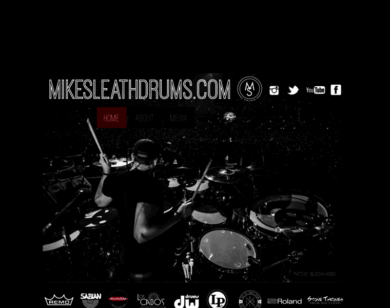 Mikesleathdrums.com thumbnail