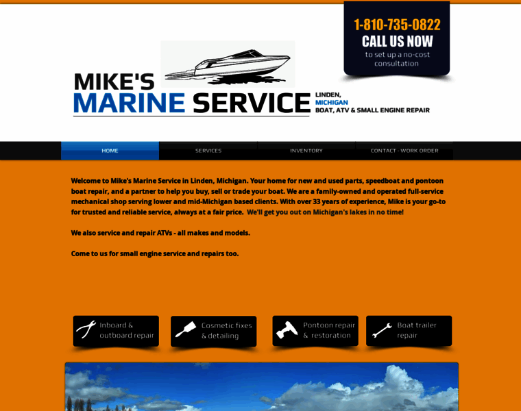 Mikesmarineservices.com thumbnail