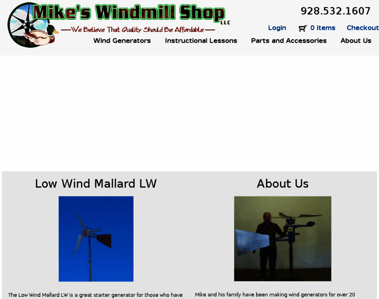 Mikeswindmillshop.com thumbnail