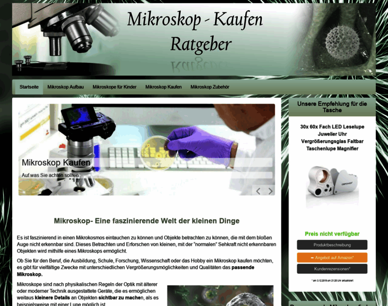 Mikroskop-kaufen-ratgeber.de thumbnail