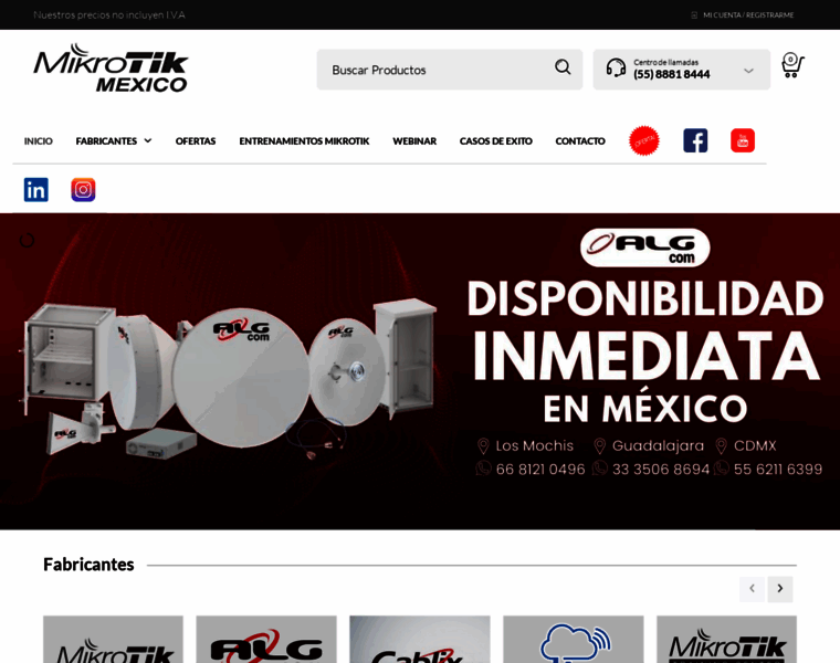 Mikrotik-mexico.com.mx thumbnail